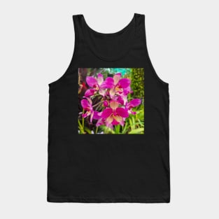 Pink Orchid (Spathoglottis x parsonsii) Tank Top